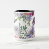 Mug Floral en aquarelle (Centre)