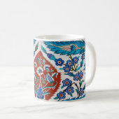 Mug Floral en céramique turque (Devant droit)