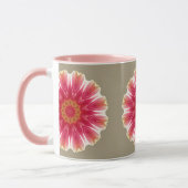 Mug Floral en rose (Gauche)