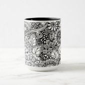 Mug Floral ethnique inspiré (Centre)