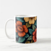 Mug Floral Fantasy: Bold and Colorful Designs (Gauche)