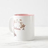 Mug floral ferme (Devant gauche)