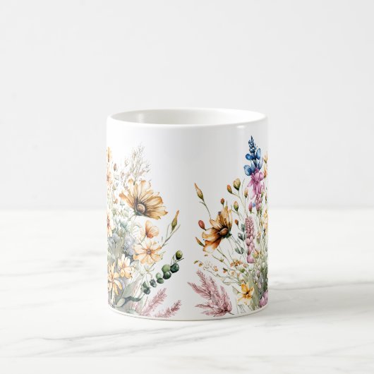Mug Floral fleur sauvage (Centre)