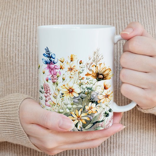 Mug Floral fleur sauvage