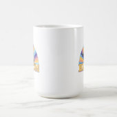 Mug Floral fleuri rétro (Centre)