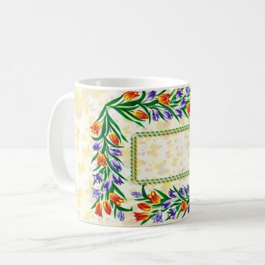 Mug floral frame (Devant gauche)