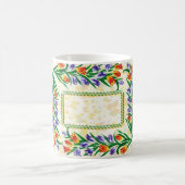 Mug floral frame (Centre)