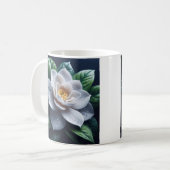 Mug Floral Gardenia blanc (Devant gauche)