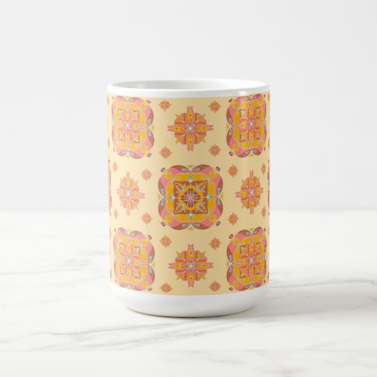 Mug Floral Grid  (Centre)