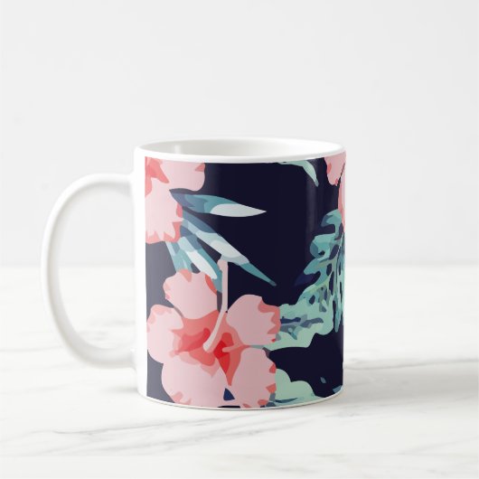 Mug Floral Hawaii (Gauche)