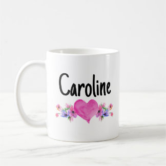 Mug Floral Heart de la Saint-Valentin