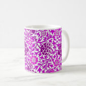 Mug Floral jacobéen, Améthyste pourpre et Lilac (Devant droit)