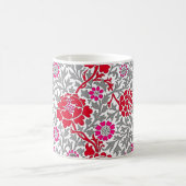 Mug Floral jacobéen, rose et gris foncé (Centre)