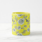 Mug floral jaune (Centre)
