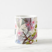 Mug Floral Leaves Art – Elegant Flowers and Botanical (Centre)