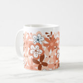 Mug Floral moderne (Devant gauche)