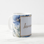 Mug Floral moderne professionnel (Devant gauche)