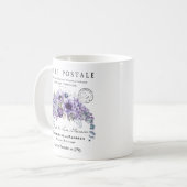 Mug Floral, Mug Fleur Française, Maison Fondee (Devant gauche)