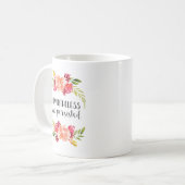 Mug Floral néanmoins elle a persisté (Devant gauche)