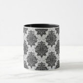 Mug Floral noir-blanc (Centre)