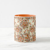 Mug Floral orange (Centre)