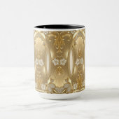Mug floral orné doré (Centre)