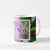 Mug Floral Pansy Violet (Devant droit)