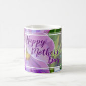 Mug Floral Pansy Violet (Centre)