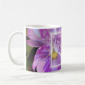 Mug Floral Pansy Violet (Gauche)