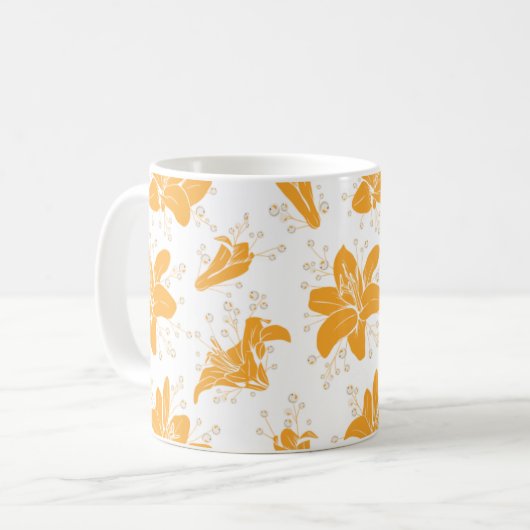 Mug Floral Pattern  (Devant gauche)