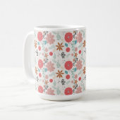 Mug Floral peint (Devant gauche)