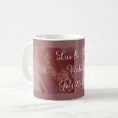 Mug floral - Personnalisable (Devant gauche)