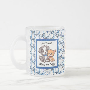 Mug floral personnalisable,