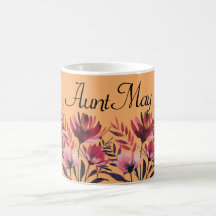 Mug floral personnalisé - Mug floral personnalisab
