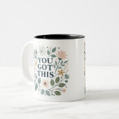 Mug floral positif (Devant gauche)