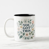 Mug floral positif (Gauche)
