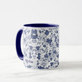 Mug Floral pour le Café Esthétique (Devant gauche)