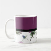 Mug Floral pourpre (Gauche)