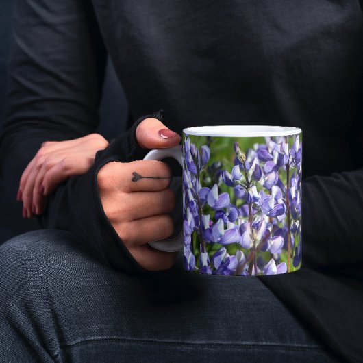 Mug Floral pourpre subalpine Lupine