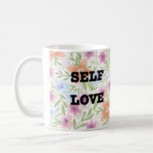 Mug Floral   Poussées du printemps   Personnalisé   Cl