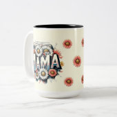 Mug Floral Retro (Devant gauche)