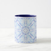 Mug Floral Retro Royal Motif (Centre)