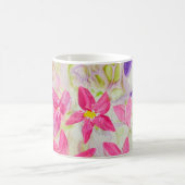 Mug Floral rose Abstrait (Centre)