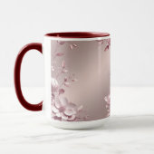Mug Floral Rose Délicat (Gauche)