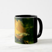 Mug Floral rose jaune 2 (Devant droit)