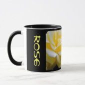 Mug Floral rose jaune 5 (Gauche)