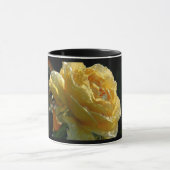 Mug Floral rose jaune 6 (Centre)