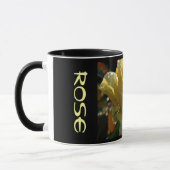 Mug Floral rose jaune 6 (Gauche)