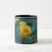 Mug Floral rose jaune 7 (Centre)