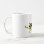 Mug Floral rose rouge (Gauche)